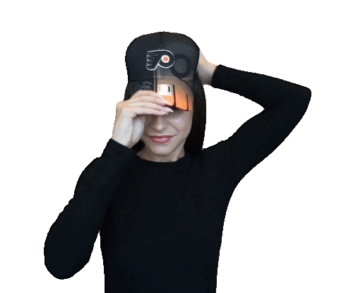 andrea helfrich Sticker by Philadelphia Flyers