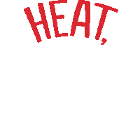 Heateatenjoyrepeat Sticker by Sadia SG