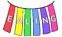London Summer Sticker by Make It Ealing