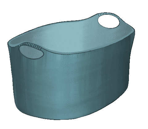 Moliboshka giphyupload blue laundry ikea Sticker