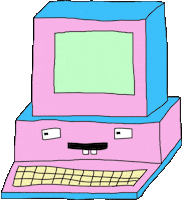 Bored Pink Sticker by doña batata