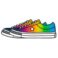 ratedonestar Sticker by Converse