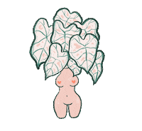 Plant Feminism Sticker by Surmont Lii