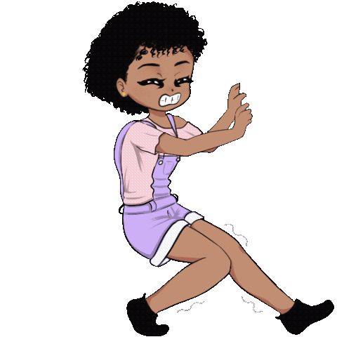 Girl New Post Sticker