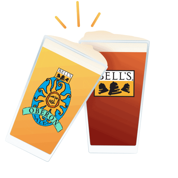 Beer Cheers Sticker by Bell's Brewery