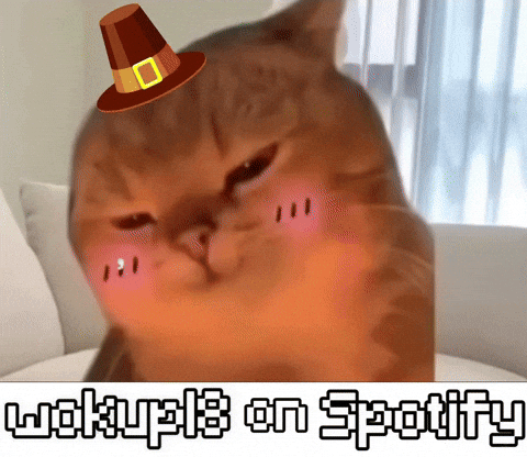 Cat Thanksgiving GIF