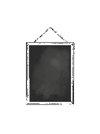 amberartistry art new white black Sticker