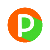 Orange Abc Sticker