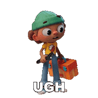 Tired Tool Sticker by Mojo Swoptops