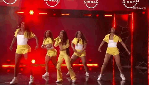 Walking Squad Goals GIF by BET Awards