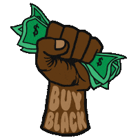 Buy Black Sticker by THE GOLDSMYTH