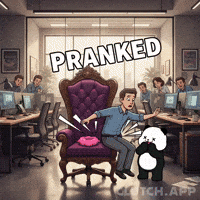 April Fools Panda GIF by Kanpai Pandas