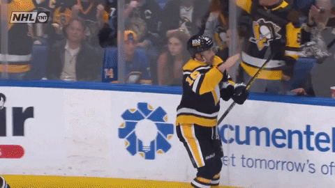 jdsollie giphyupload pittsburgh penguins jason zucker jagr salute GIF
