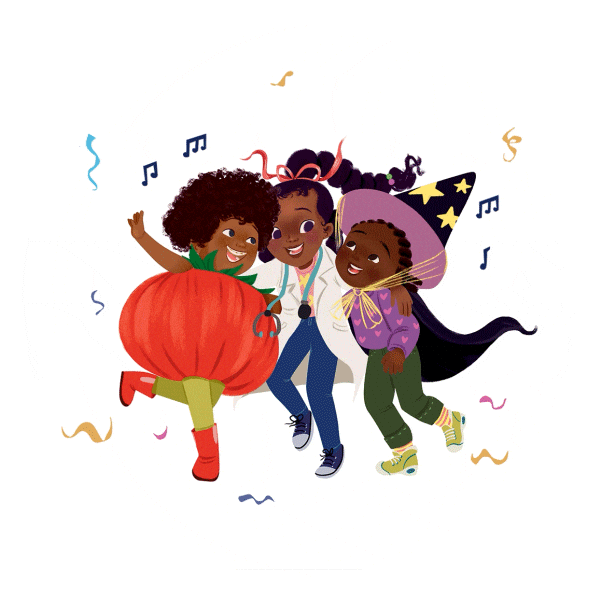 Halloween Trick-Or-Treating Sticker by PenguinKids