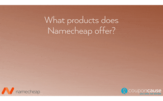 Faq Namecheap GIF by Coupon Cause