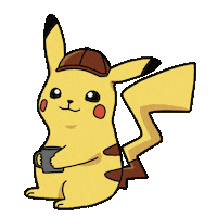 Pokemon Detective Sticker by Jasi Gray
