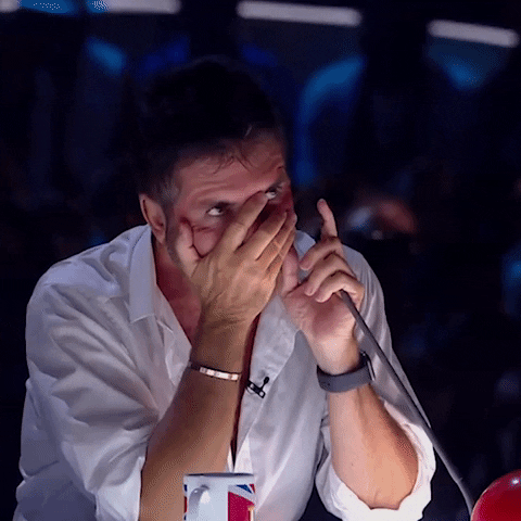 Simon Cowell Reaction GIF by Got Talent Global