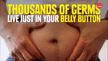Thousand belly button germs