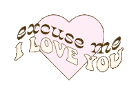 I Love You Heart Sticker by Princess Polly Boutique