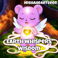 Peace Glow GIF by MishaHeartseer