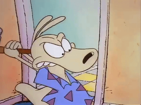 rockos modern life nicksplat GIF