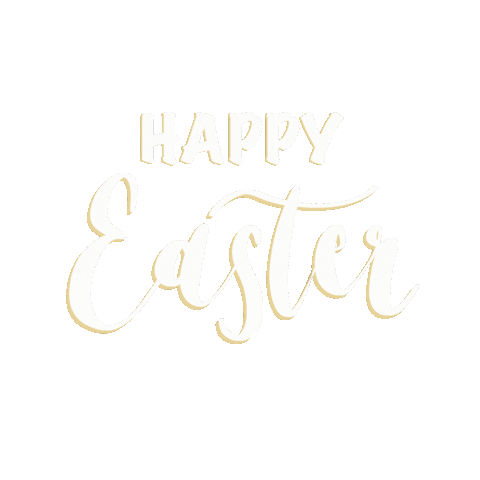 Cottagecalligraphy giphyupload easter words happyeaster Sticker
