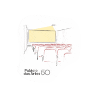 Palacio50 Sticker by Fundação Clóvis Salgado - Palácio das Artes