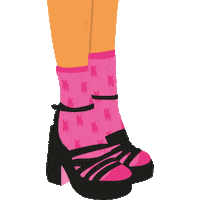 High Heels Summer Sticker by BLAKE SEVEN