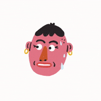 Nervous Sweat GIF by Katie Lukes