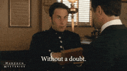 Jonny Harris Yes GIF by Murdoch Mysteries