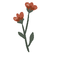 Secret Garden Flower Sticker