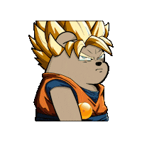 Dragon Ball Japan Sticker by SuperRareBears