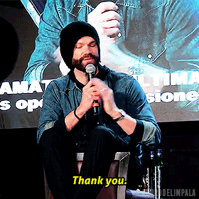 Jared Padalecki Thank You GIF