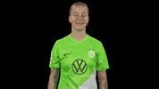 Happy Goal GIF by VfL Wolfsburg