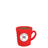 Cup Of Coffee Sticker by Nicole Hacault