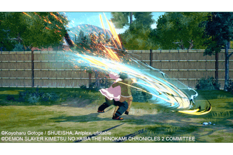 Video Game Fighting GIF by Demon Slayer: The Hinokami Chronicles 2