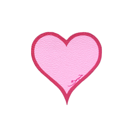 Heart Love Sticker by Boyarde Art House