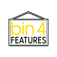 Bin4BurgerLounge burger bin 4 burger bin4 yyj food Sticker