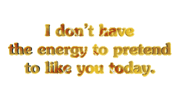 Sarcastic Neon Sticker