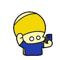 kkabuktoon happy 신나 축구 kleague Sticker