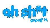 Gopuffohshit Sticker by Gopuff