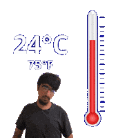 24 C Sticker