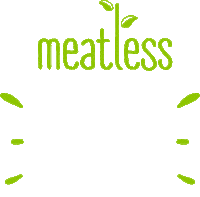 megameatless vegan meatless vegan burger meatfree Sticker