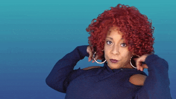 ComedianHollyLogan bye comic and hate GIF