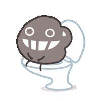 Cartoon Poo Sticker