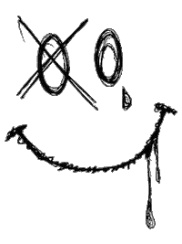 Happy Smiley Face Sticker by LorenzoTheGawd