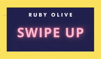 Swipe Up GIF by Ruby Olive Online