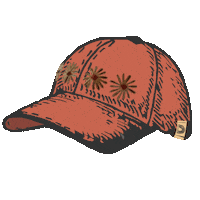 Cap Flores Sticker