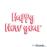 theecards happy new year 2025 happynewyear new years Sticker