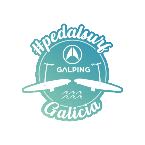 galping giphygifmaker galping pedalsurf pedalsurfgalicia Sticker